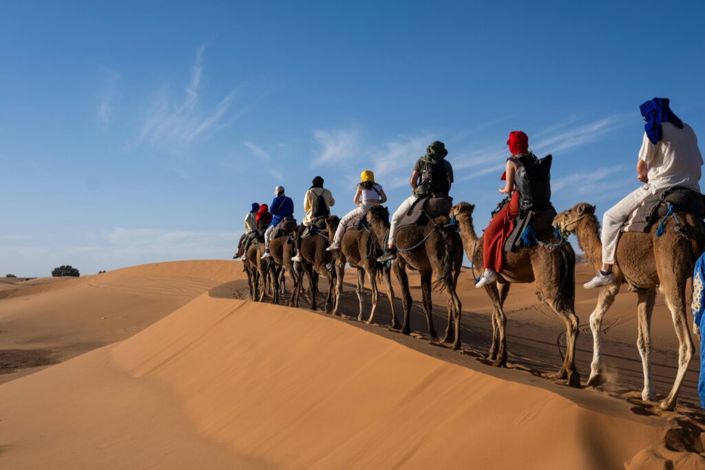 Experience the Wonders of a Sahara Desert Camel Trek