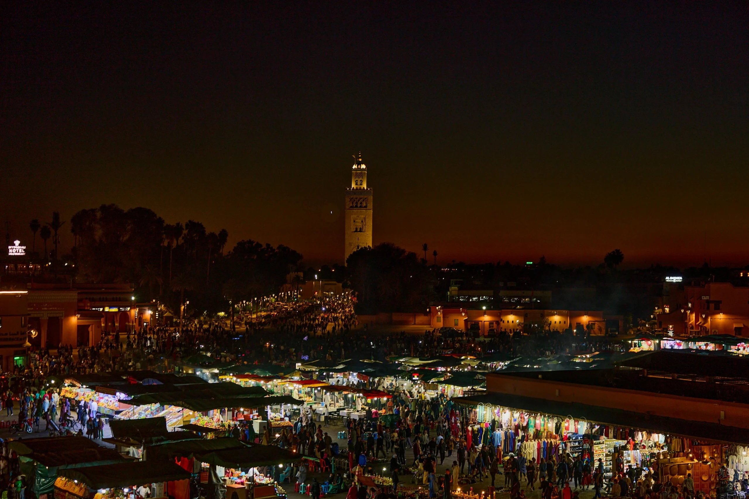 Marrakech nightlife experience