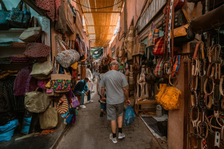 shopping in Marrakech souks