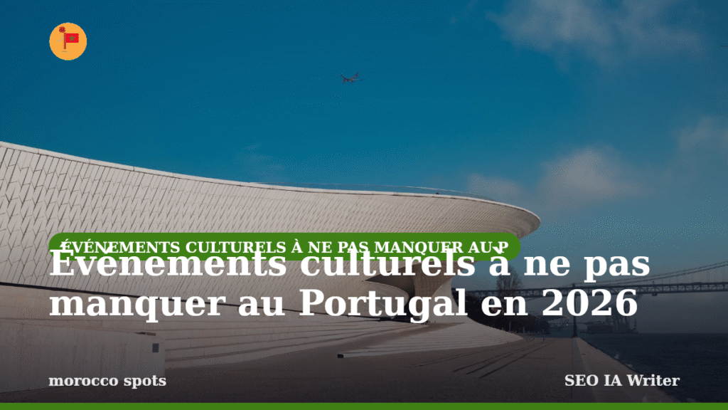 Événements culturels à ne pas manquer au Portugal en 2026